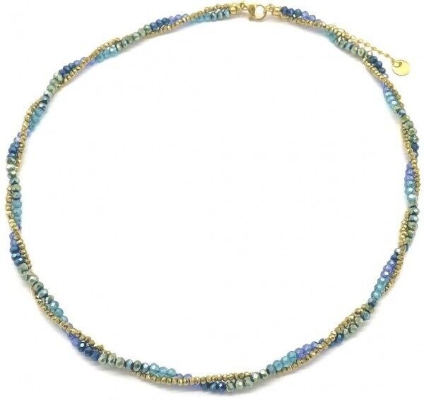 I-F4.1 N221-322 N.2 S.Collana in acciaio 39-45cm