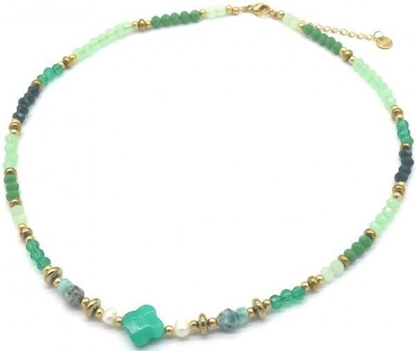 I-B8.3 N221-361 N. 3 anniCollana in acciaio 40-46cm