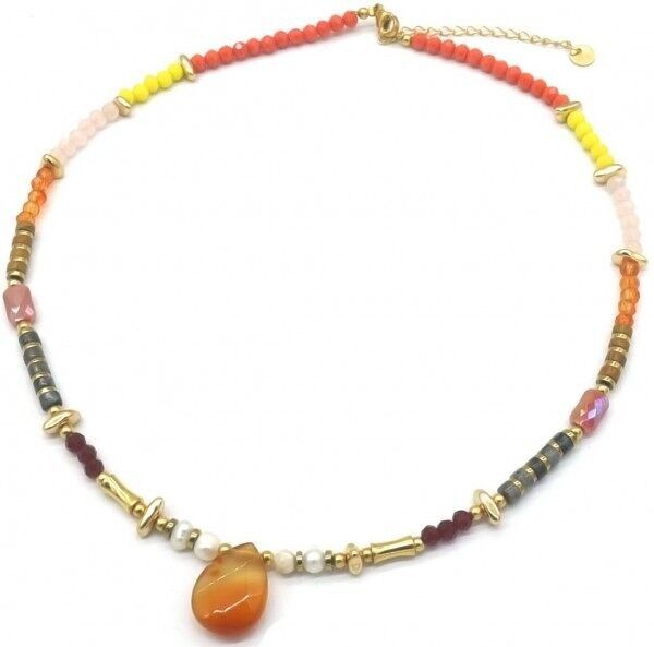 I-B18.1 N221-361 N. 1 S.Collana in acciaio 40-46cm