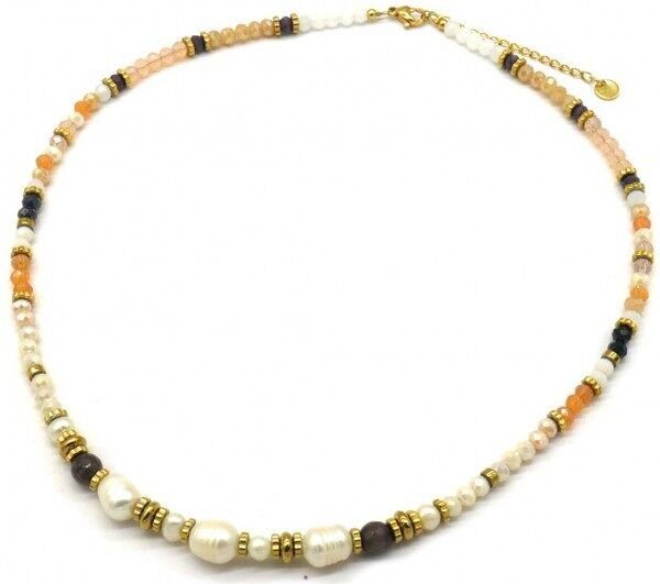 I-B17.3 N221-362 N. 1 S.Collana in acciaio 40-46cm