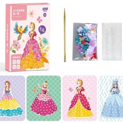 T-M2.2 SB2350-002B DIY Dress Making Kit 4 prints