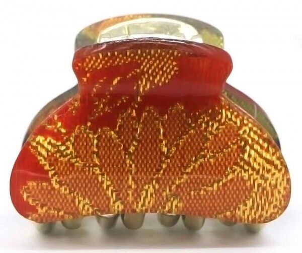 F-D5.3 H711-008C Artiglio per capelli luccica 4 cm