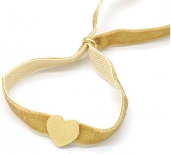 D-A4.1 B221-324 n. 1 S.Bracciale in acciaio velluto oro