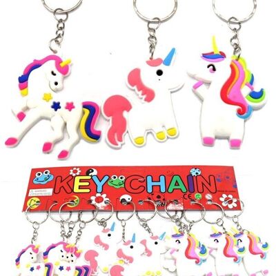 G-C26.1 KY618-008 Keychain Unicorn 5cm – 12pcs