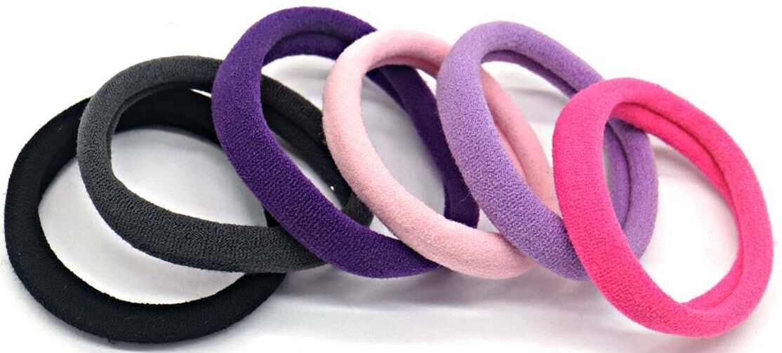 I-C13.1 H712-002 Set di elastici per capelli 6 pezzi Multi