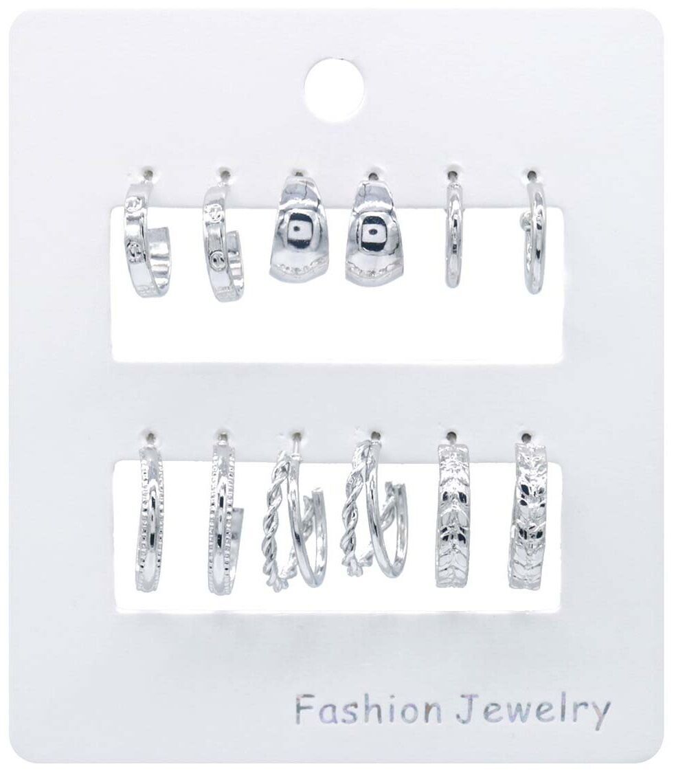 Sol-Do2.3 E832-007S Set di orecchini 6 paia