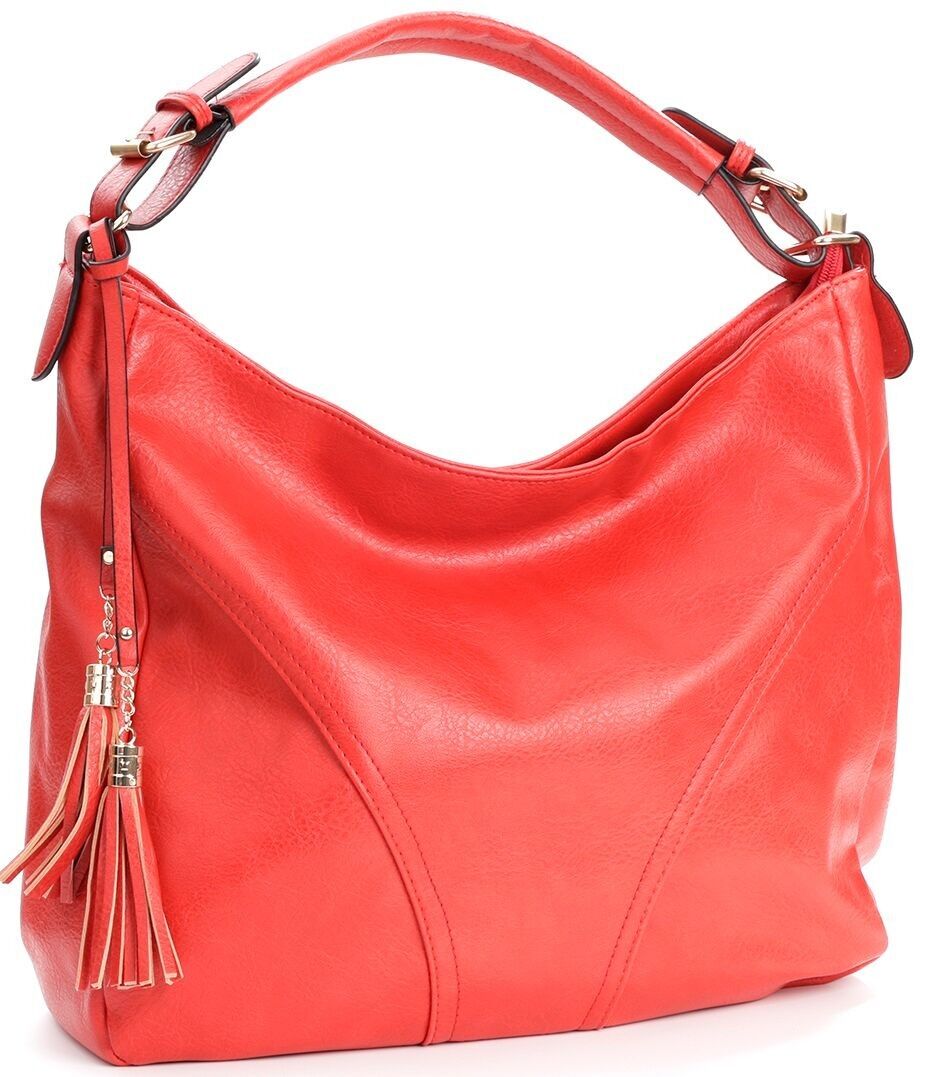 Z-C2.2 BAG733-005 N.3 PU Shopper 44x35x14cm Rosso