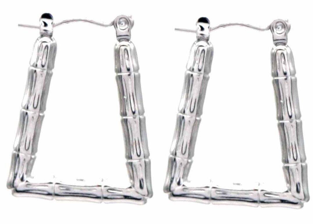 D-F17.1 E833-005S S. Orecchini in acciaio 2.5cm