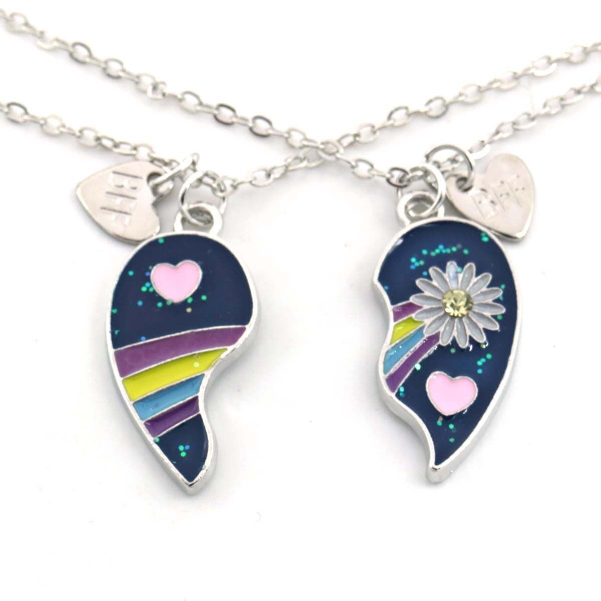 I-D5.2 N834-002 Set di collane dell'amicizia per bambini 2 pezzi