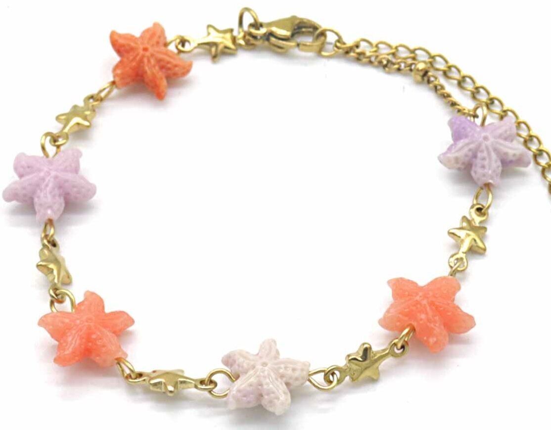 F-E16.1 B823-005G S.Bracciale in acciaio Stella Marina