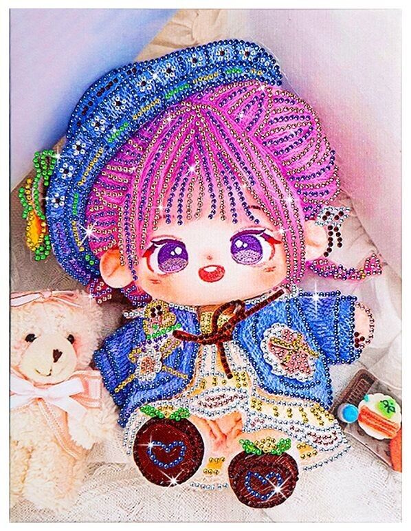 Y-A6.1 MHQ005 Diamond Painting su cornice in legno 30x23cm