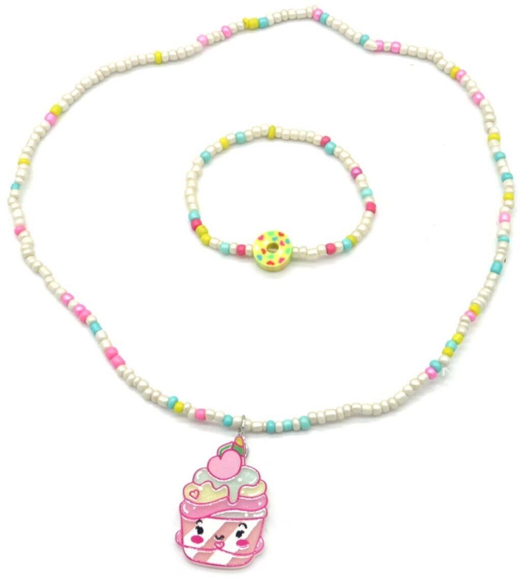 C-A1.1 NB820-004 Set di gioielli per bambini Cupcake