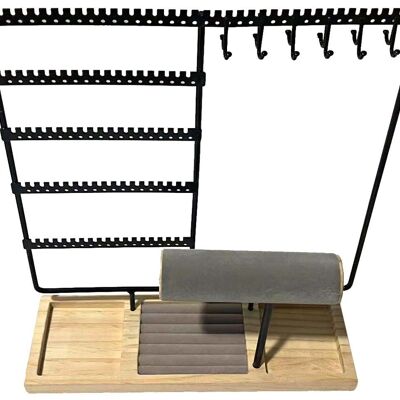 Q-G6.1 PK829-003 Jewelry Display 30x36x9.5cm Black