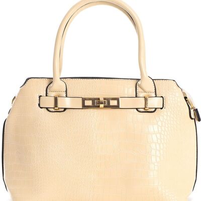Z-C3.5 BAG733-003-N.º2 Bolsas de PU 40x23x10cm Beige