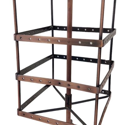 K-E4.2 Metal Earring Display 31x11cm Copper
