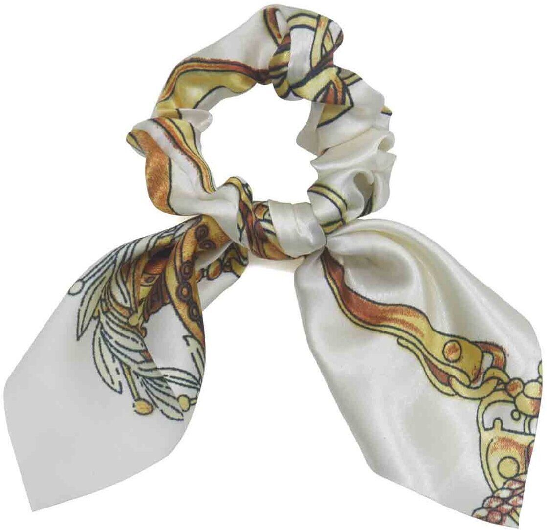 Sol-Si9.1 H816-005-4 Elastico per capelli bianco