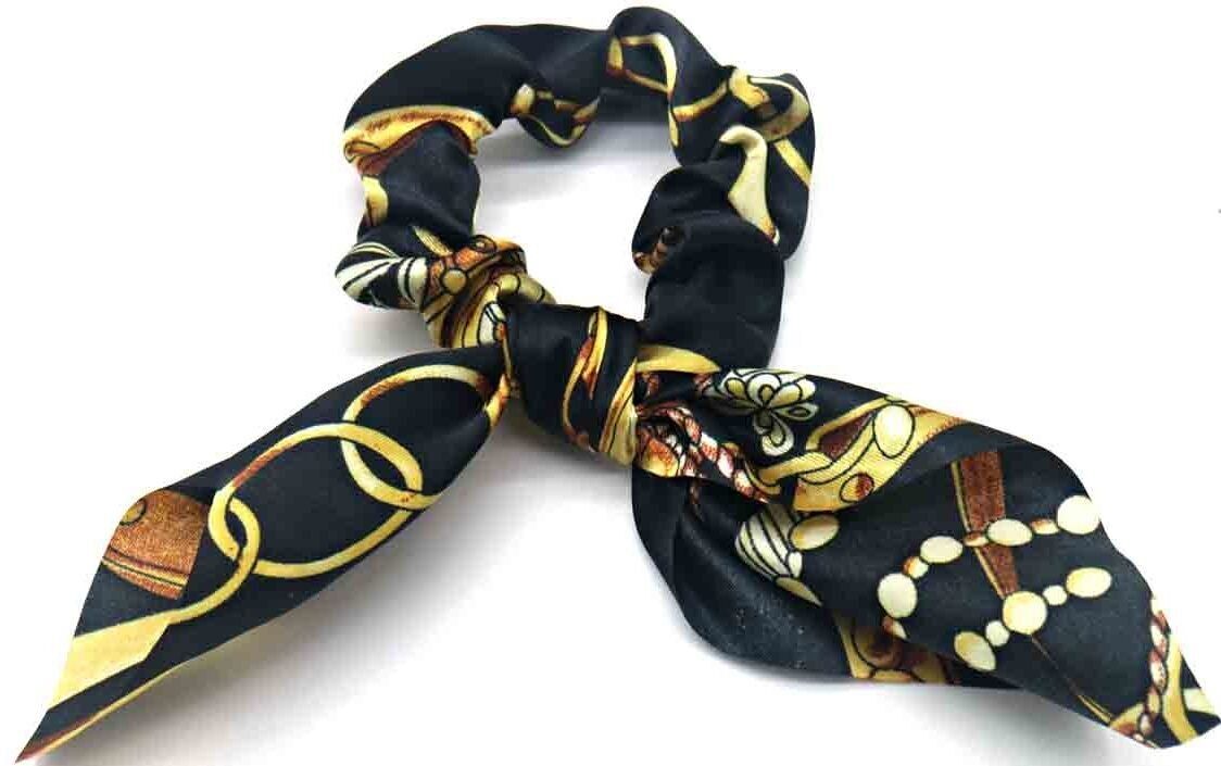 Sol-Si8.1 H816-005-3 Elastico per capelli nero