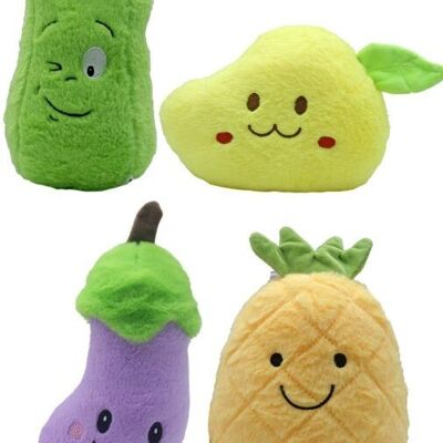 Y-A2.1 TOY836-008 Frutas de peluche 22-27cm - Diseños variados - 1 ud.