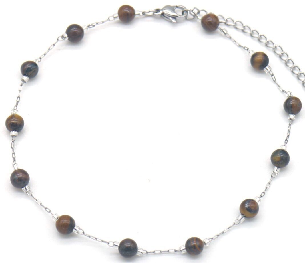 I-F21.3 ANK835-010S S.Cavigliera in acciaio con occhio di tigre