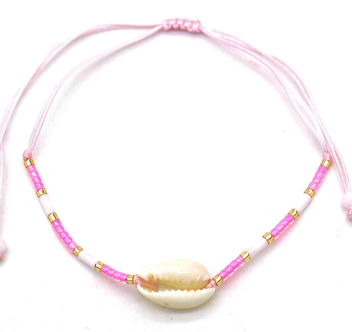 E-E5.1 B830-010-8 Bracciale Conchiglia Rosa