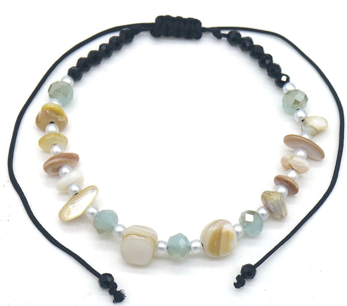 A-C12.2 ANK830-003-1 Cavigliera in pietra nera