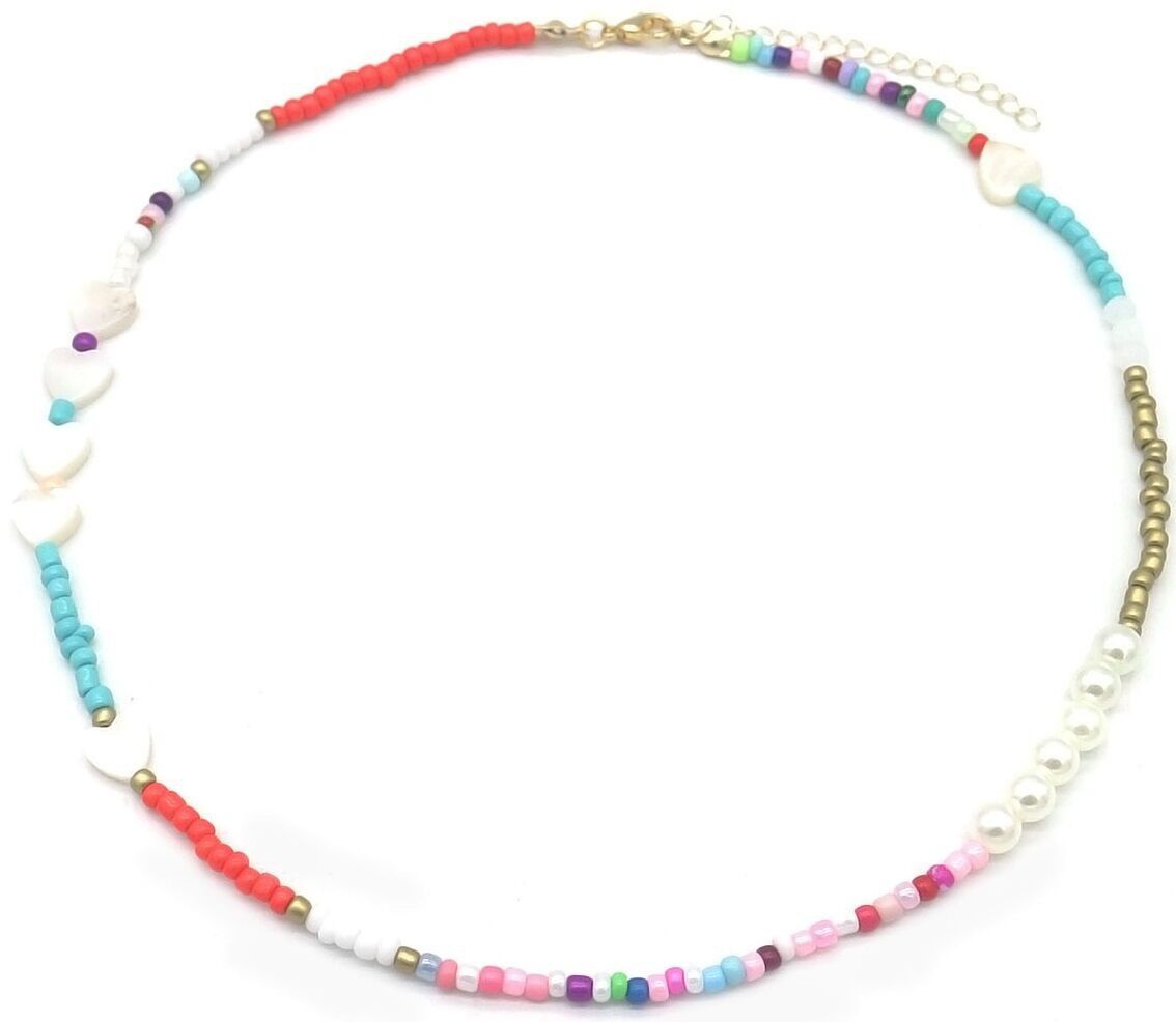I-C17.1 N2380-113 Collana Cuori Multi
