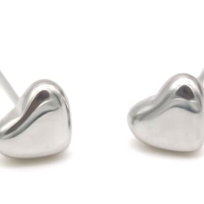 E-C18.4 E103-024S S.Clou en acier 6 mm en forme de cœur