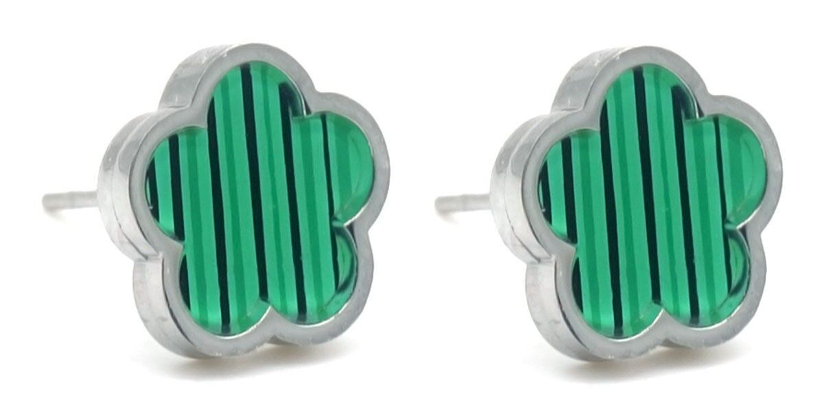 B-C17.4 E103-090S-4 S. Perni in acciaio 1.Fiore da 2 cm