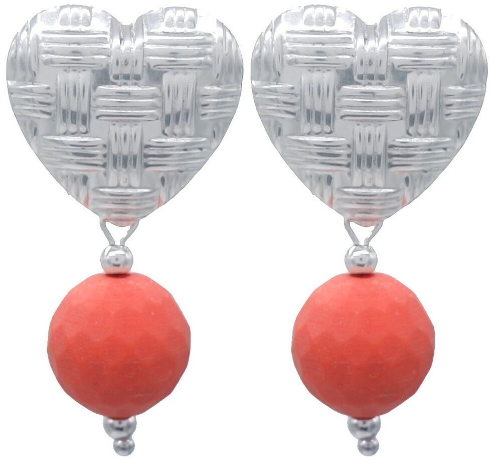 Sol-E7.3 E103-240S-1 S.Orecchini in acciaio 4cm Cuore