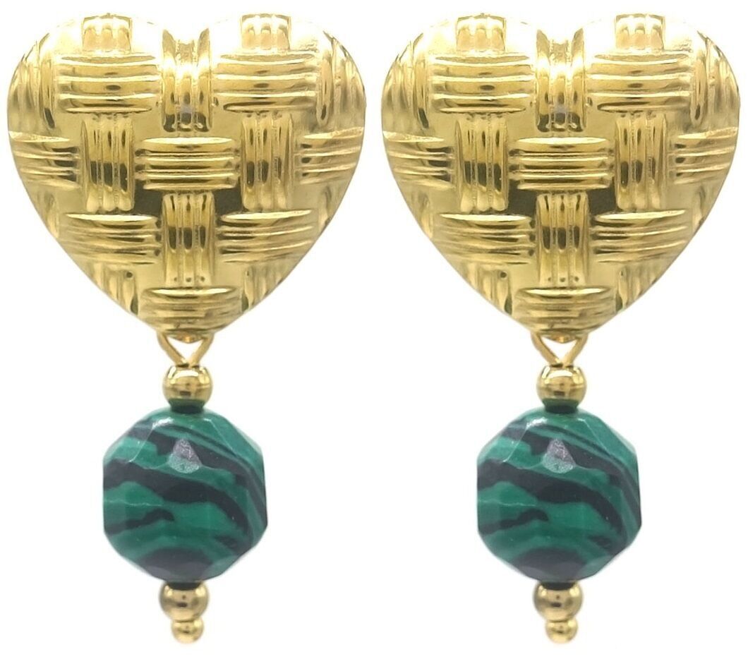 G-E10.2 E103-240G-2 S.Orecchini in acciaio 4cm Cuore