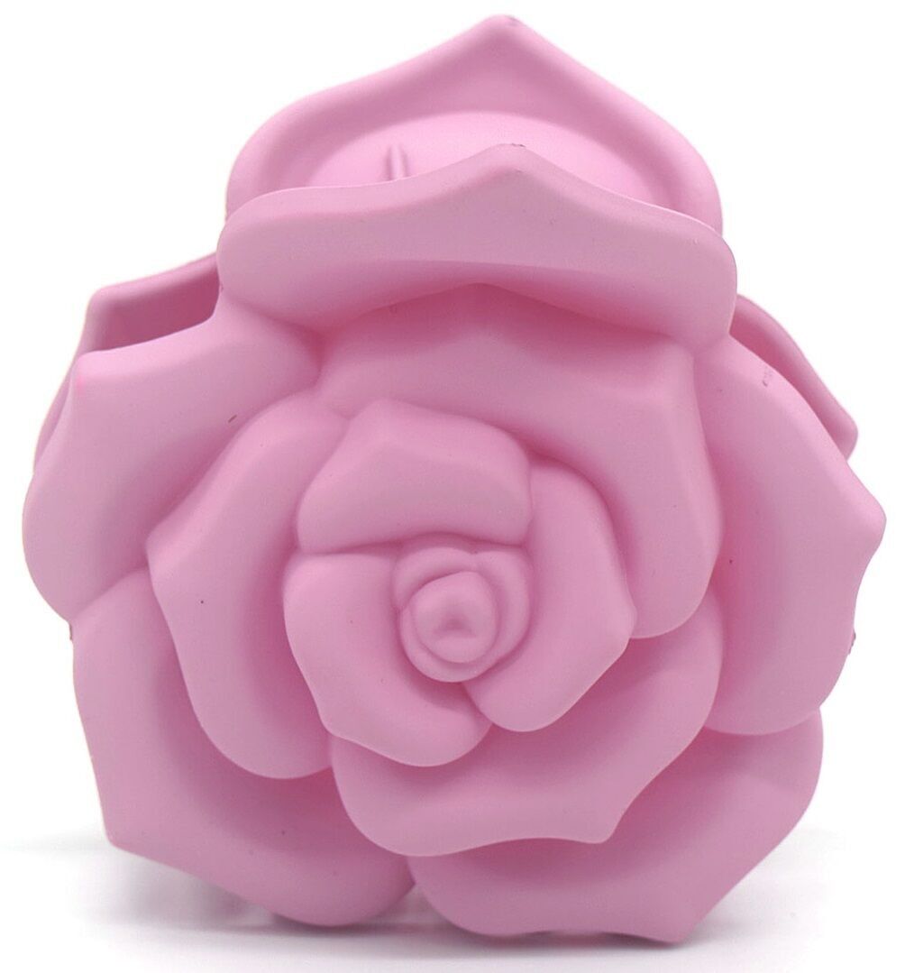 X-C9.2 H819-005-4 Fermaglio per capelli 6 cm Fiore rosa antico