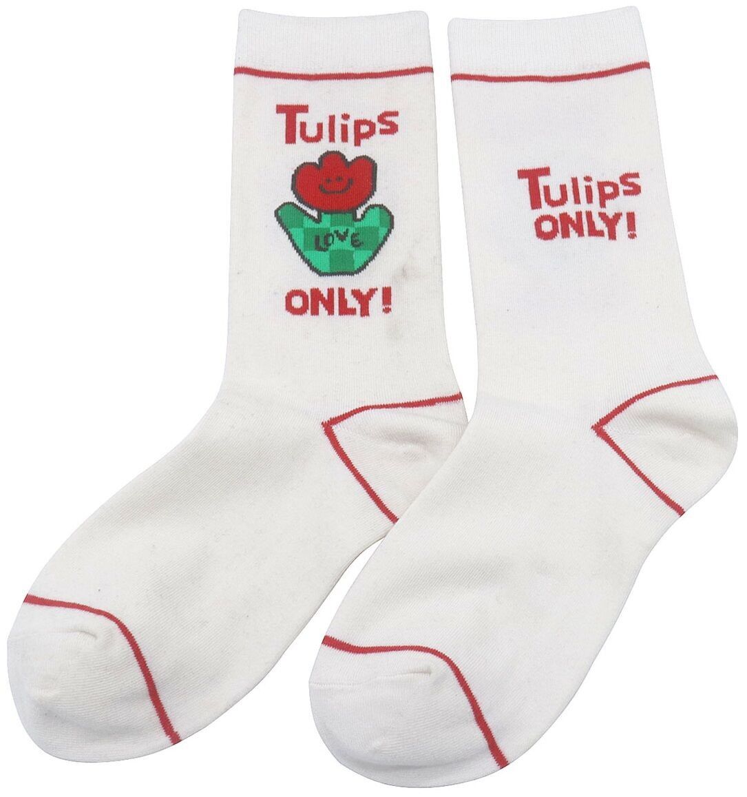 S-J5.2 SOCK2368-049 Paar Socken Größe 38-45 Tulpen