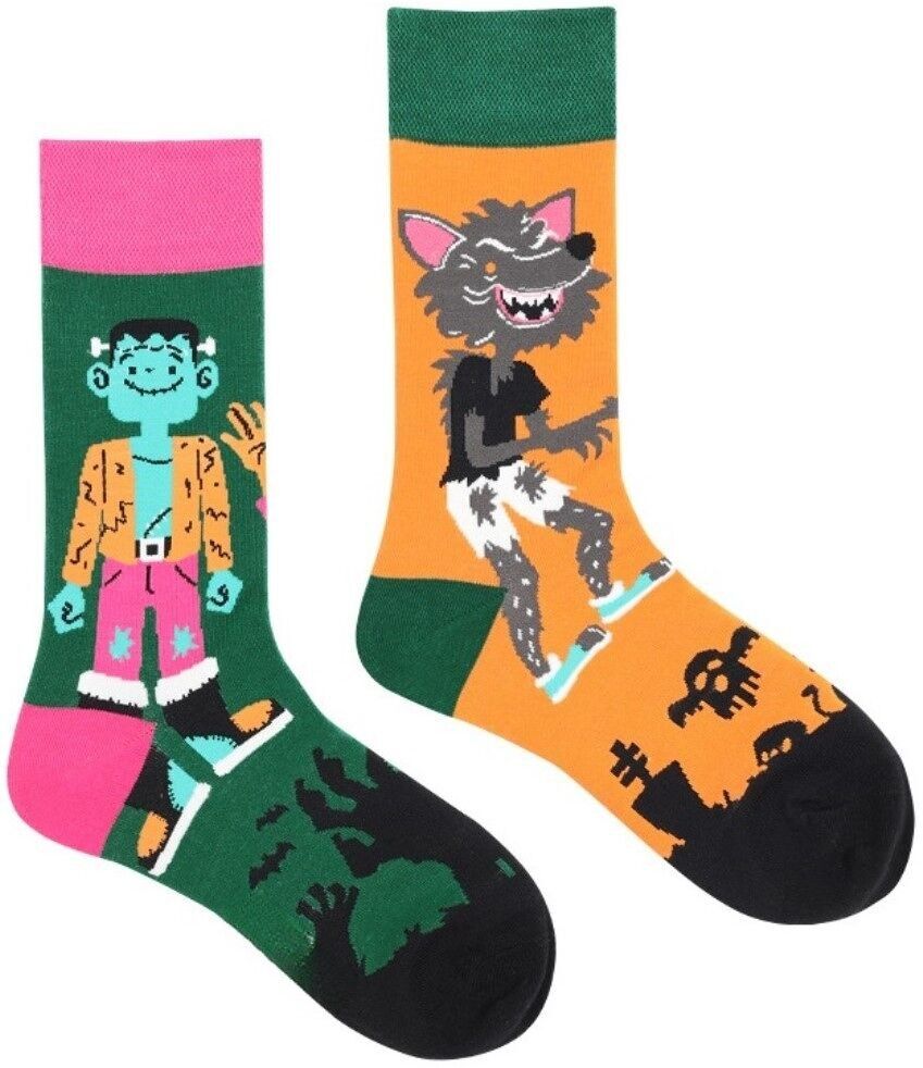 S-J8.3 SOCK2368-028 Paar Socken Größe 38-45 Halloween