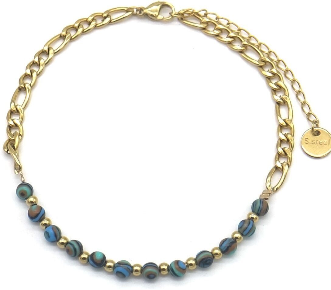 E-C8.1 ANK103-004-1 S.Pietre per cavigliera in acciaio