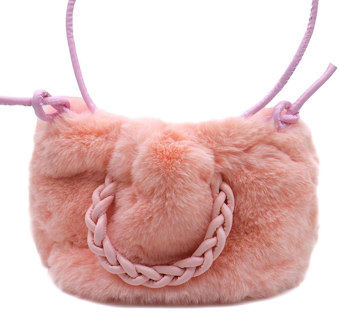 T-M2.1 BAG2403-049-5 Borsa soffice 24x17cm Rosa