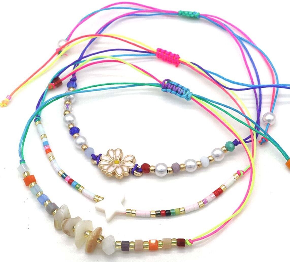 A-D12.2 B830-021-2 Set di braccialetti 3 pezzi Multi