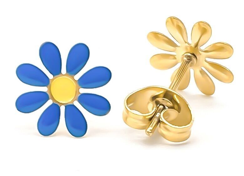 D-E16.3 E074-001-4 S.Borchie in acciaio 10mm Fiore