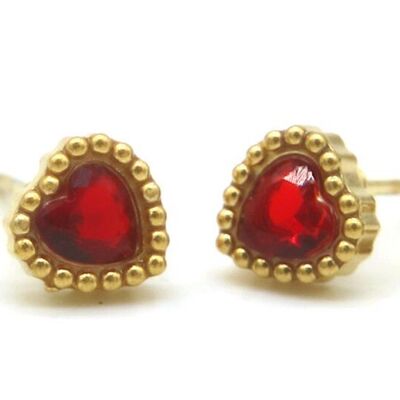 D-A20.4E103-190G-2 S.Tachuelas de acero de 8 mm con forma de corazón