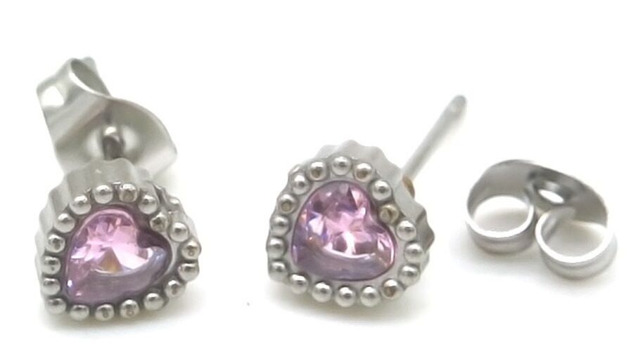 D-A20.3 E103-190S-3 S.Borchie in acciaio 8mm Cuore