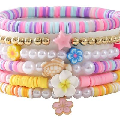 G-C24.1 B1661-091-1 Juego de pulseras de 6 piezas