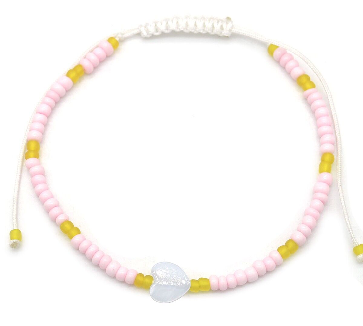 I-C10.1 ANK830-092-3 Cavigliera Cuore Rosa