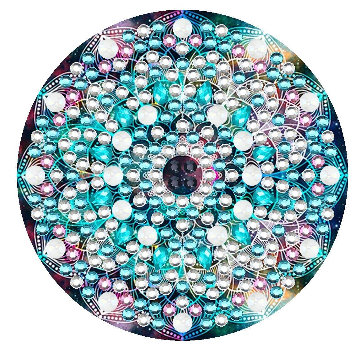 X-B7.2 Mirror2348-027C Specchio per pittura a diamante 7 cm