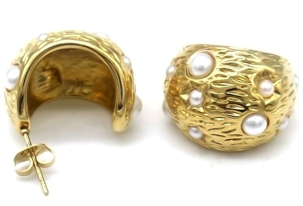 E-B15.1 E103-221G S.Orecchini in acciaio Perla 2cm