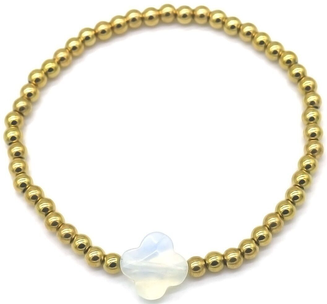 F-D15.3 B1661-119-2 S.Bracciale in acciaio Clover