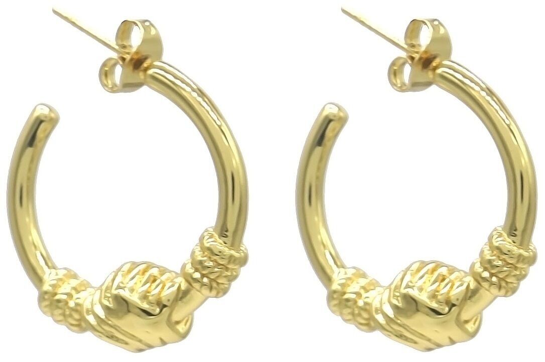 H-F20.4 E126-108G S. Orecchini in acciaio 2.5cm