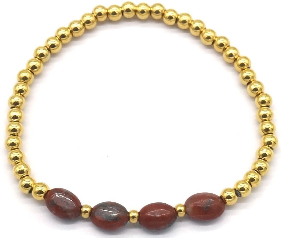 E-F24.1 B100-027-7 S.Bracciale in acciaio con pietre