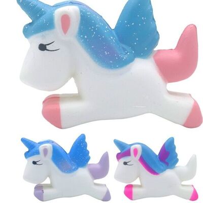 T-O2.2 A003 Unicornio blando 11x8cm Colores mixtos