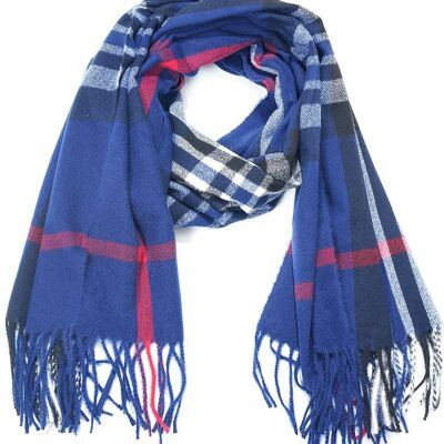 R-C5.2 SCARF705-199-6 Scarf Soft Checkered 180x70cm