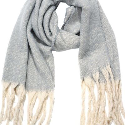 R-A6.1 Écharpe d'hiver SCARF705-123-2 190x40cm Gris