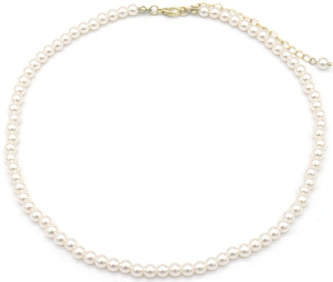 C-E2.3 N2458-010 Collana di perle di vetro da 5 mm